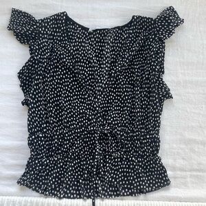 Zara Polka Dot Blouse